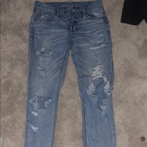 American eagle tomgirl jeans, worn twice!